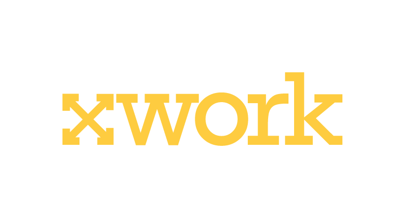 XWORK logo gold